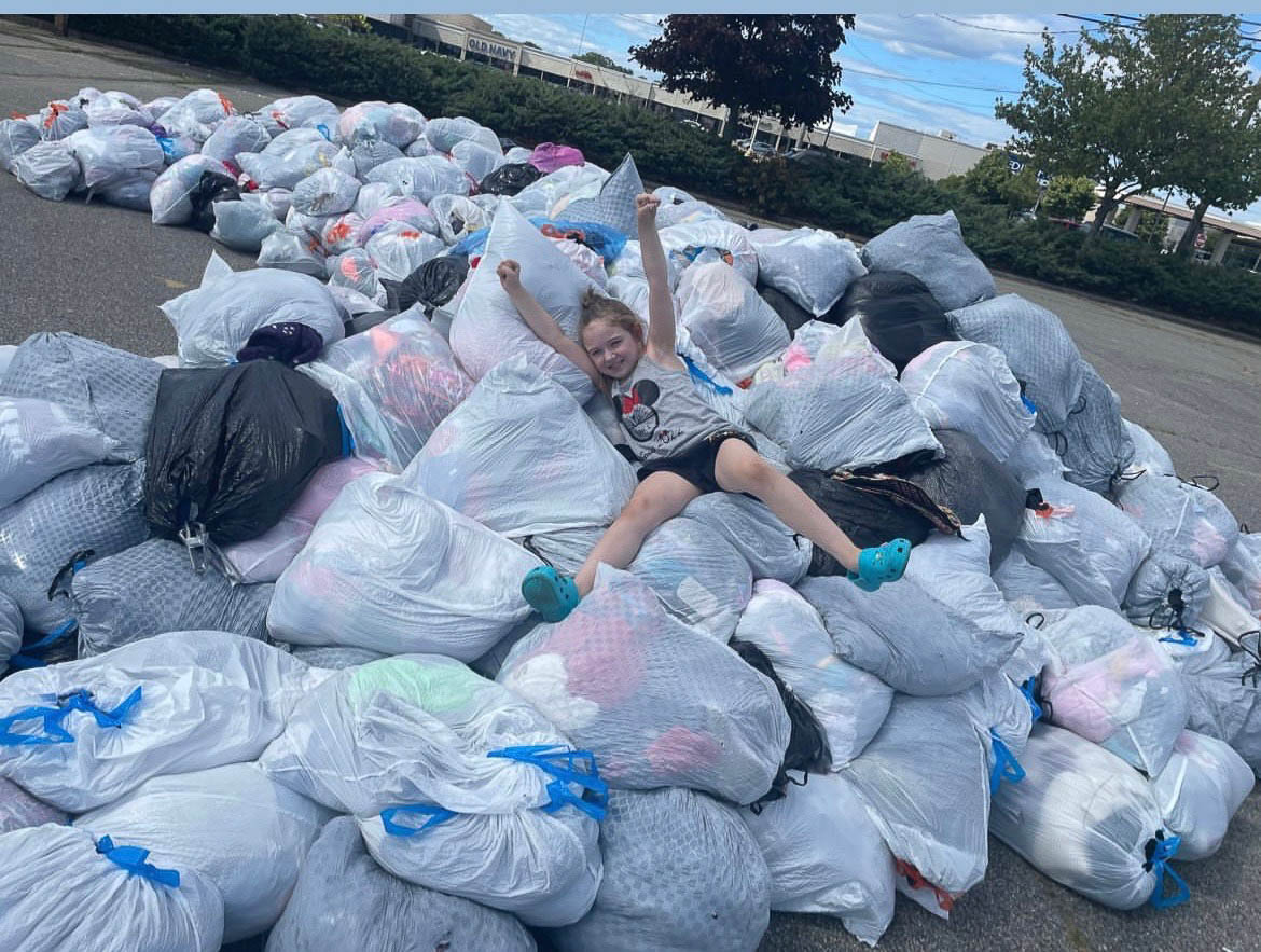 Sports team running a clothing fundraiser