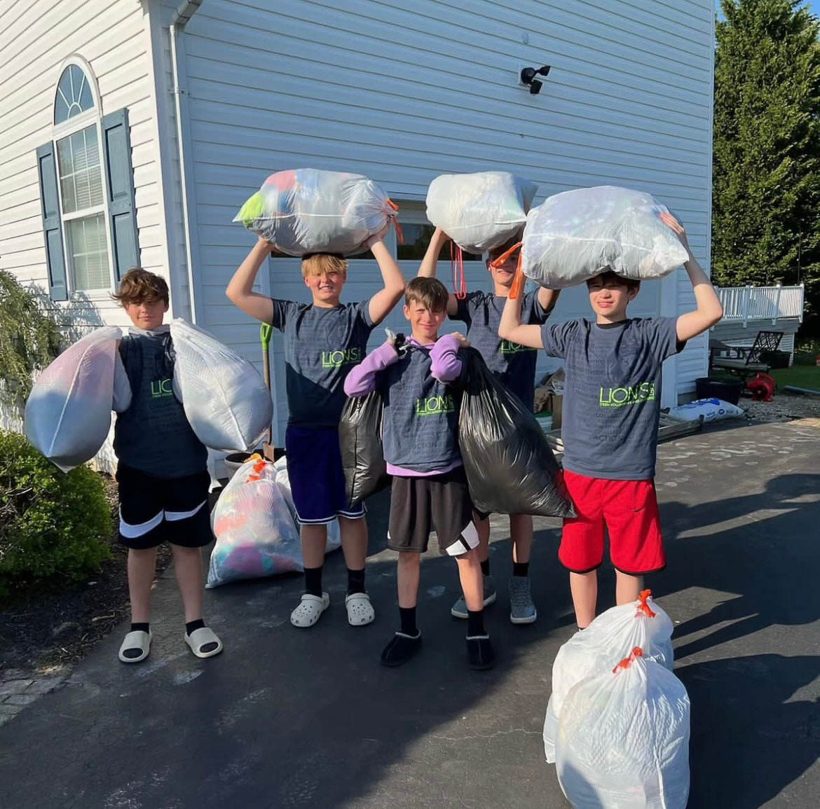 Eco fundraiser with used clothing