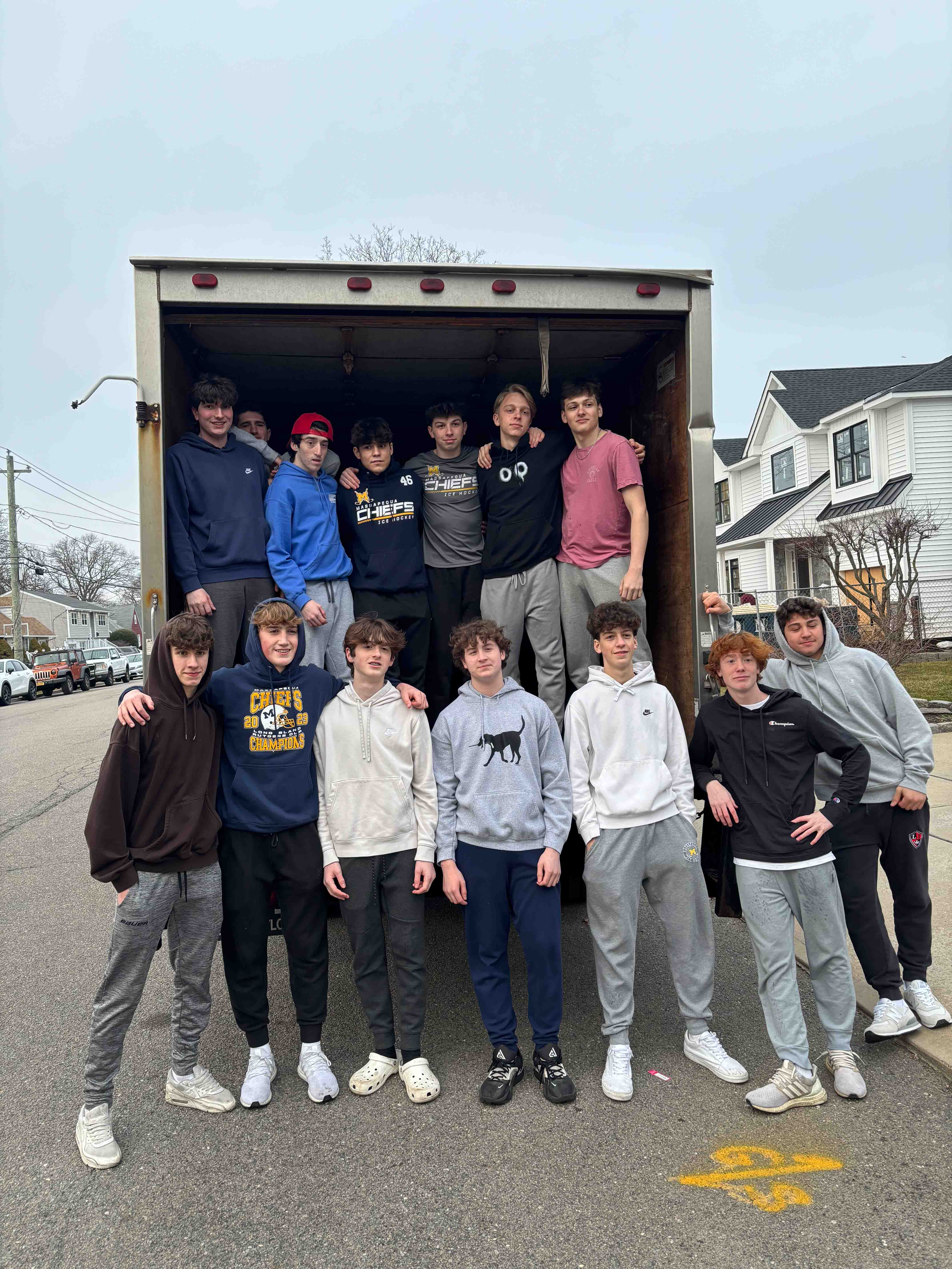 Drive-thru donation event photo